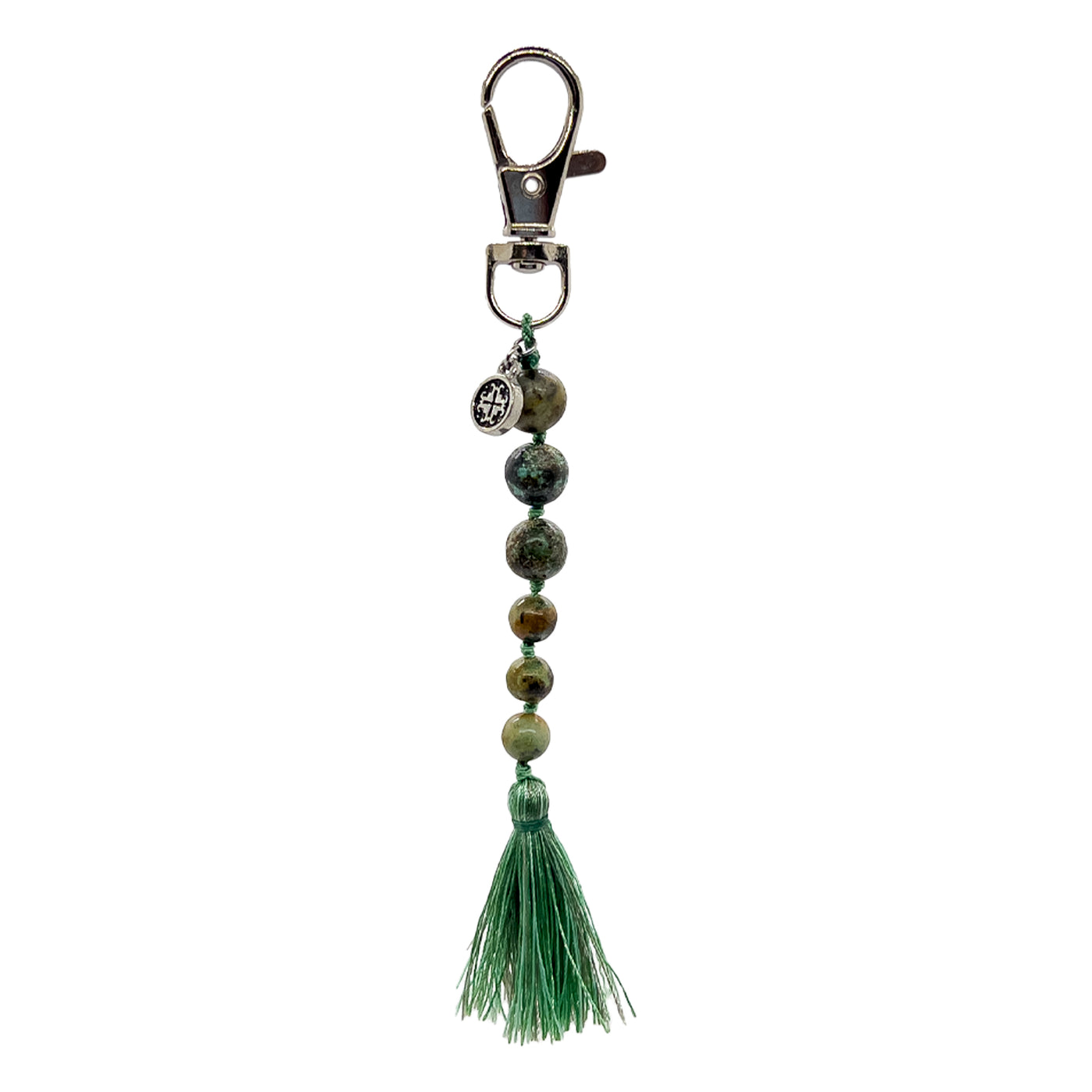 EVOLUTION: African Turquoise Bag Charm