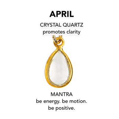 April Birthstone: Crystal Quartz