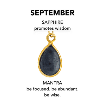 September Birthstone: Sapphire