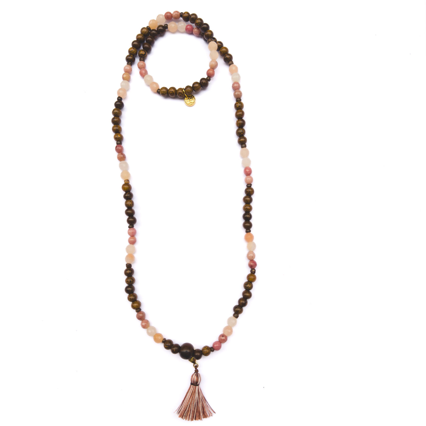 Terra Madera PETAL wrap mala