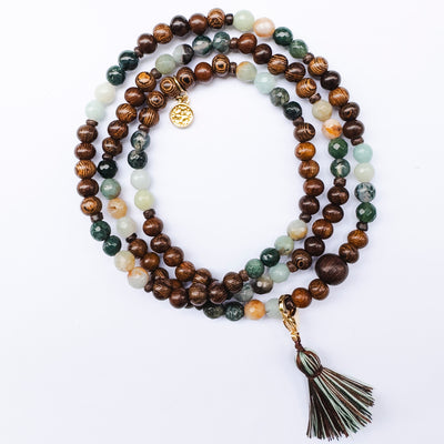 Terra Madera MOSS wrap mala