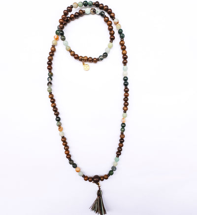 Terra Madera MOSS wrap mala