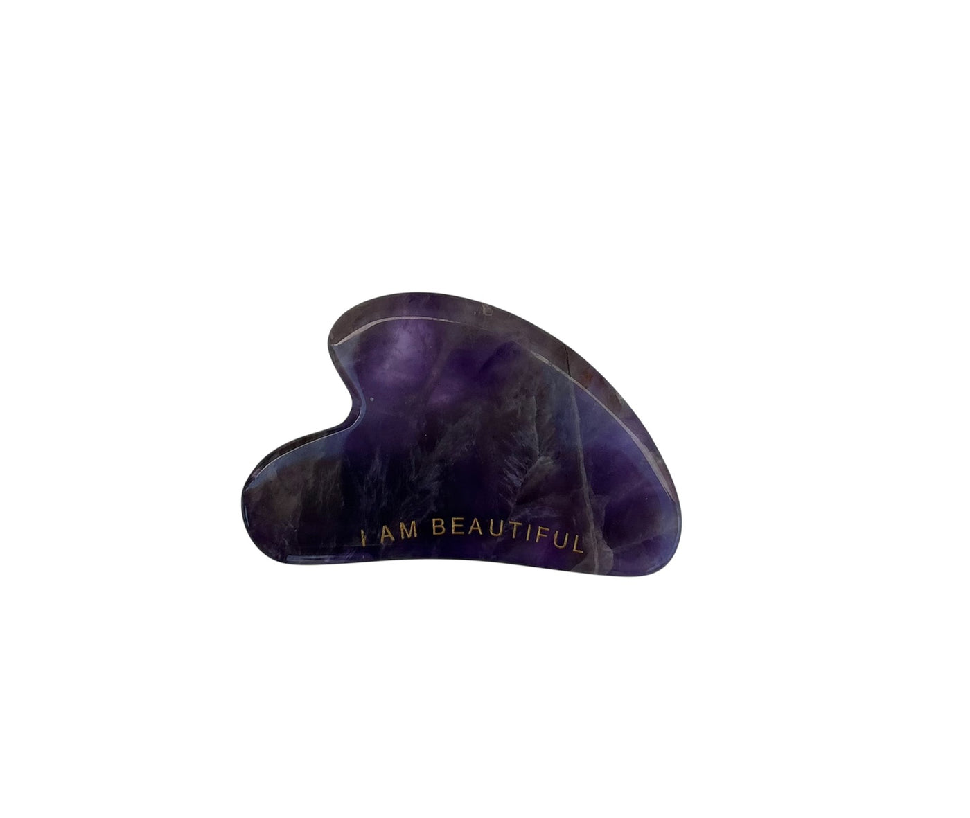 Mantra Gemstone Gua Sha Amethyst