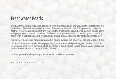 Floating Pearl Adjustable Necklace Peacock