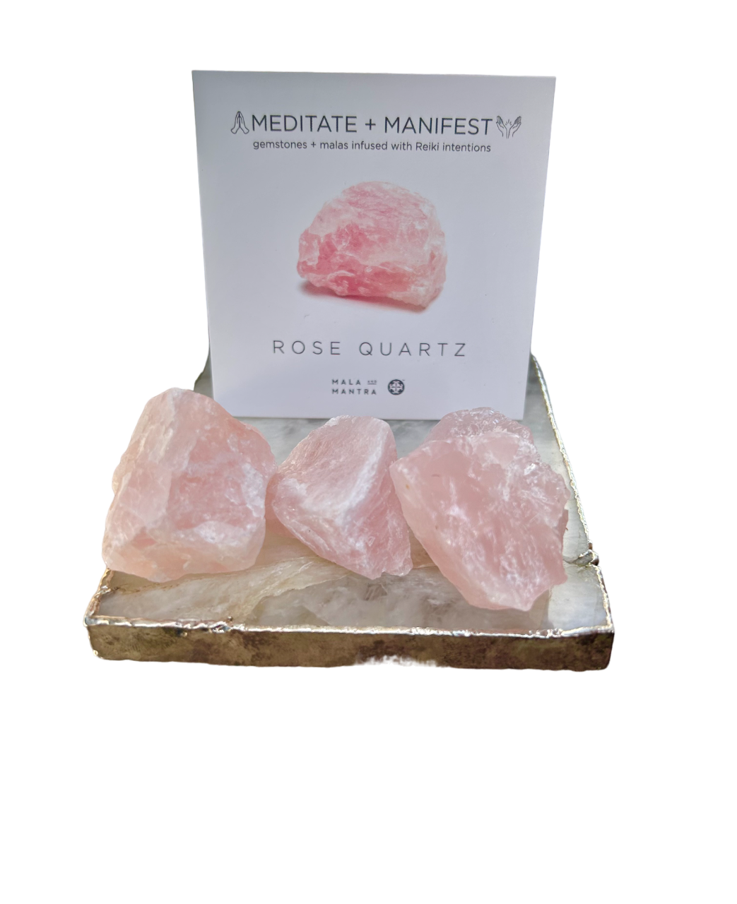 LOVE:  Rose Quartz Gemstone Gift Set