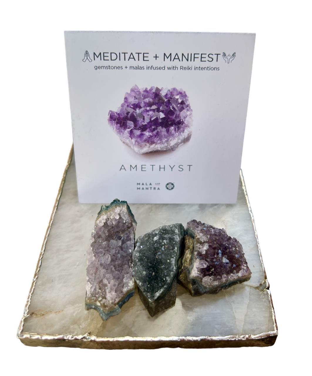 SERENITY:  Amethyst Gemstone Gift Set