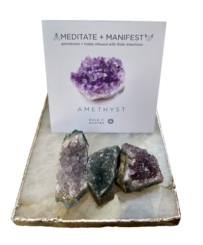 SERENITY:  Amethyst Gemstone Gift Set