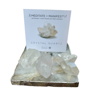 CLARITY:  Crystal Quartz Gemstone Gift Set