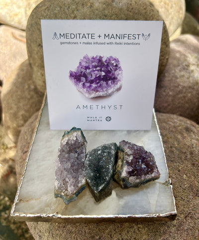 SERENITY:  Amethyst Gemstone Gift Set